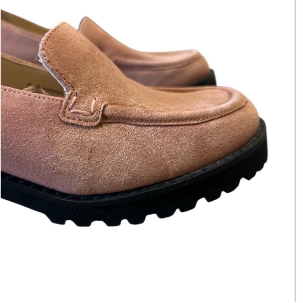 Hush Puppies Lucy Loafer in Blush Suede - Picture 7 of 8